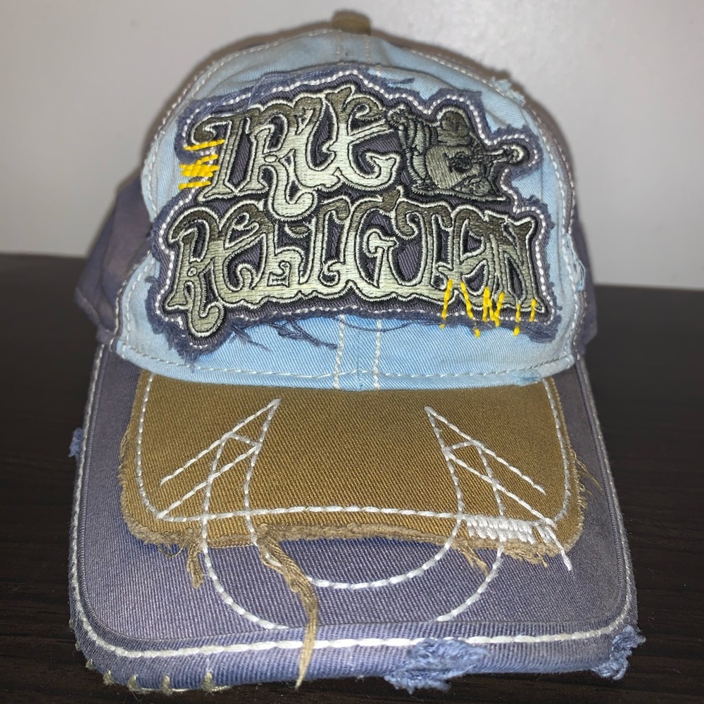True religion baseball cap